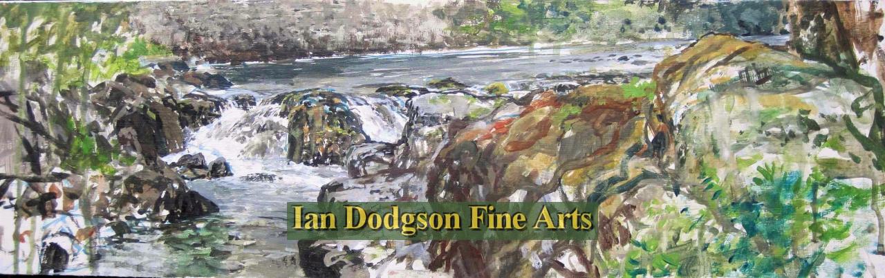 Jeremy Yates - Ogwen Study 4 Acrylic on panel (undated)