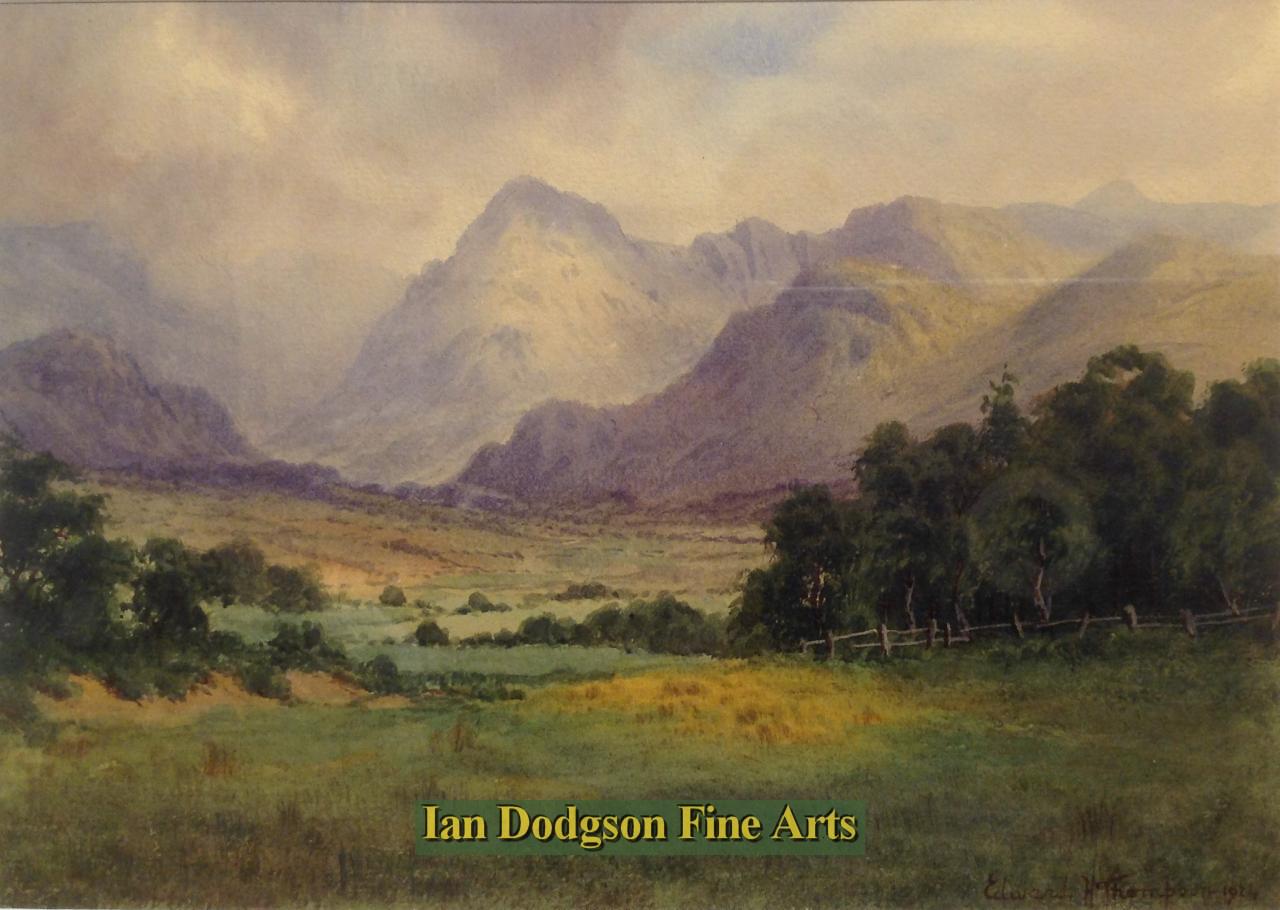 In the Lakes by Edward H Thompson