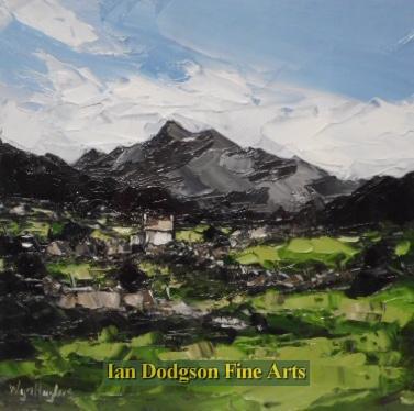 Wyn Hughes - Snowdon Oil on board (2018)