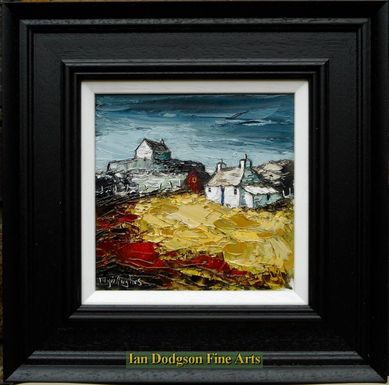 Wyn Hughes - St Cwyfan’s, Anglesey. Oil on canvas (2019)