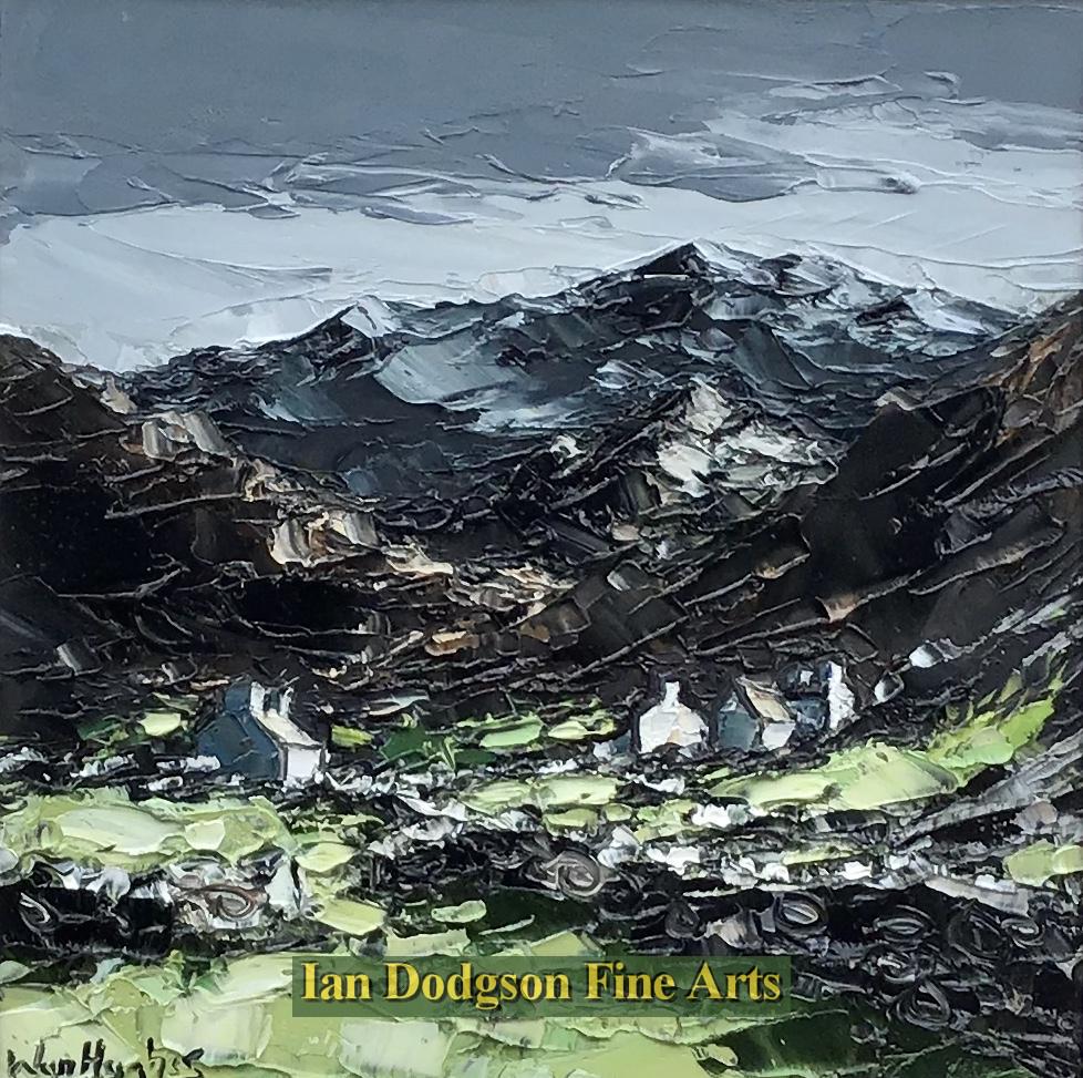Wyn Hughes - Dyffryn Nantlle Oil on board (c2020)