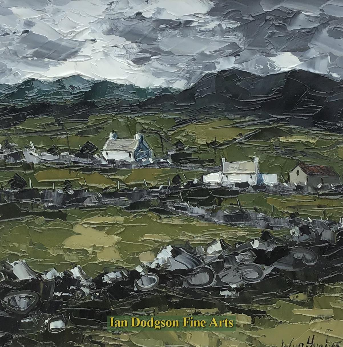 Wyn Hughes - Below Mynydd Mawr Oil on board (2020)
