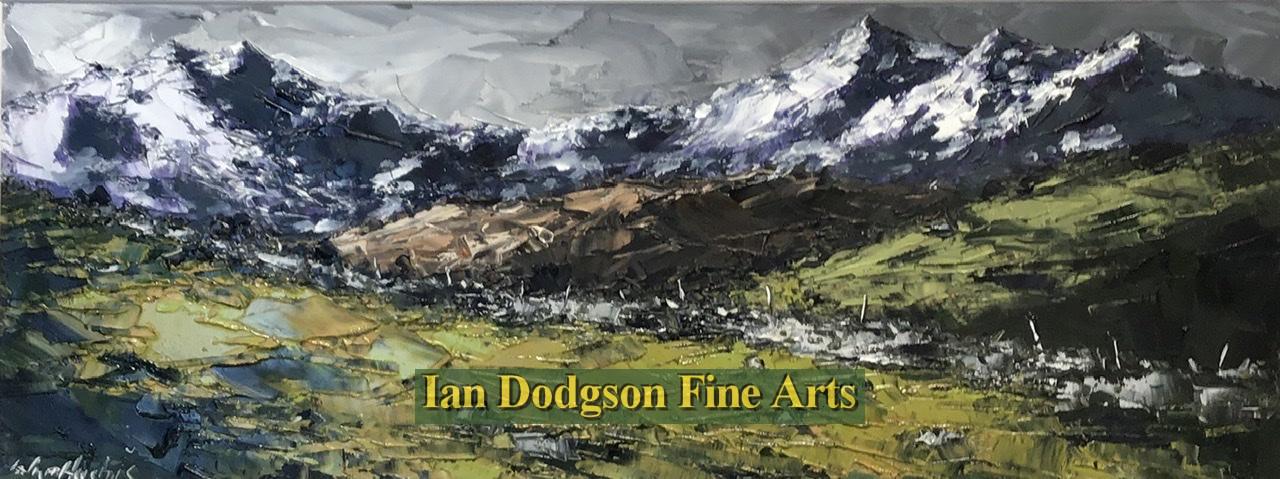 Wyn Hughes - Snowdon from Llyn Mymbyr Oil on board (2021)