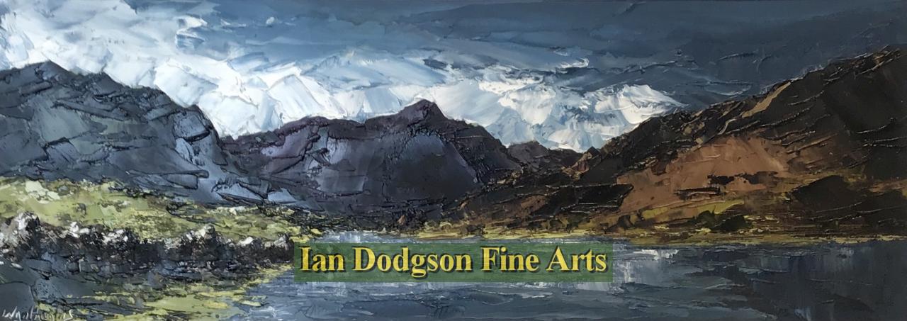 Wyn Hughes - Llyn Ogwen Oil on board (2021)