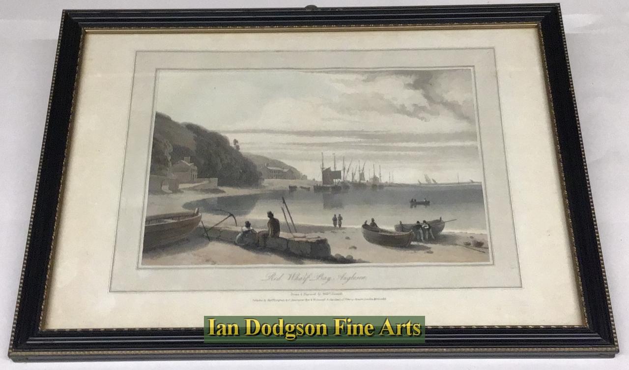 Red Wharf Bay, Anglesea by William Daniell