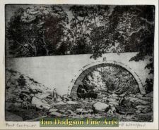 Pont Coetmor, Bethesda, River Ogwen by David Woodford