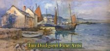 Anglesey, Local Fishing Harbour, by Joseph Hughes Clayton