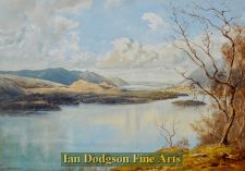 Derwent water and Bassenthwaite lake by Bernard Eyre Walker